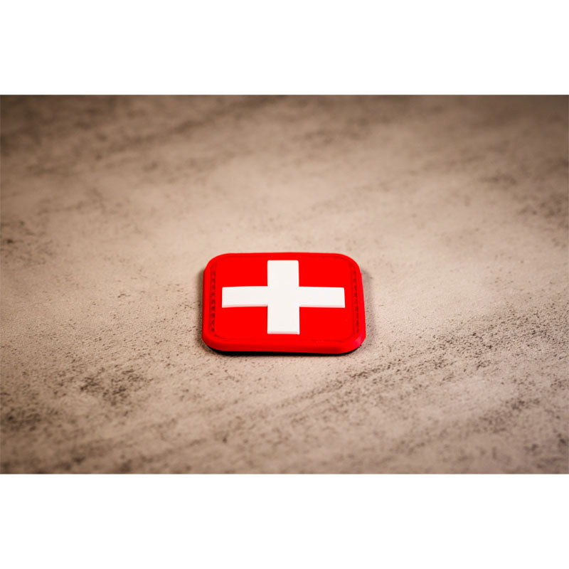 Maratac Intense Red First Aid PVC Patch 2-pack