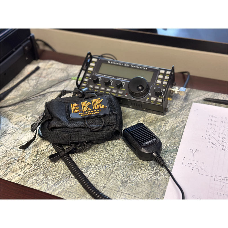 Maratac Signal Sentry Morse Code & SOS Patch - Orange