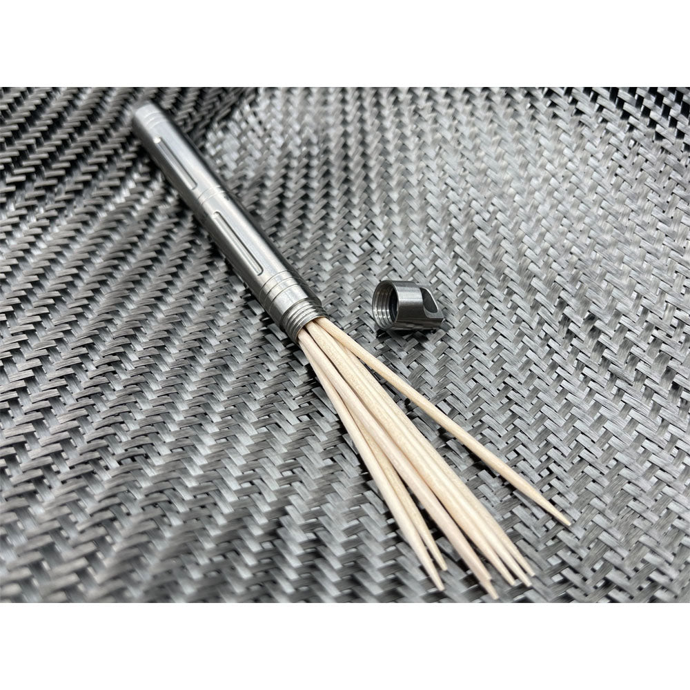 Maratac Slim Pick Capsule Titanium - Kapsel Av Titan