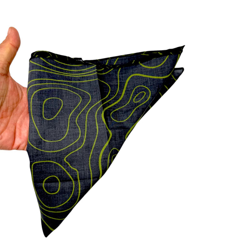 Maratac County Comm Topo Bandana / Handkerchief - Hank