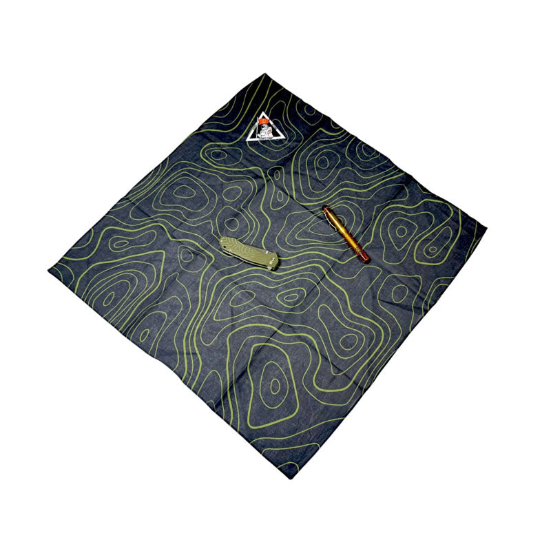 Maratac County Comm Topo Bandana / Handkerchief - Hank
