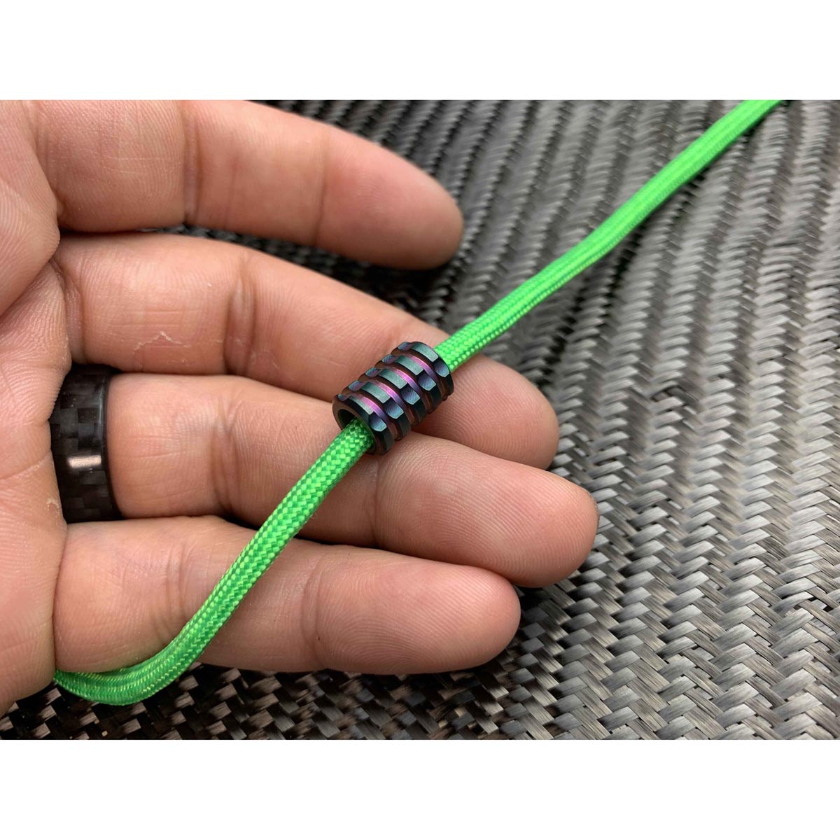 Maratac DTF - Dynamic Titanium Fob - Fabrioli Exclusive Titanbead - SLIMS.SE - In Hand