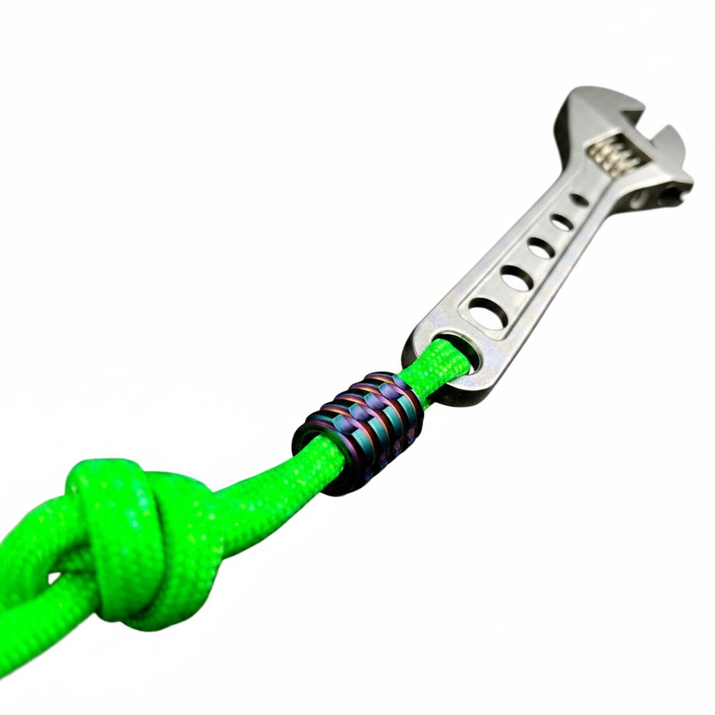 Maratac DTF - Dynamic Titanium Fob - Fabrioli Exclusive Titanbead - SLIMS.SE - på skiftnyckel