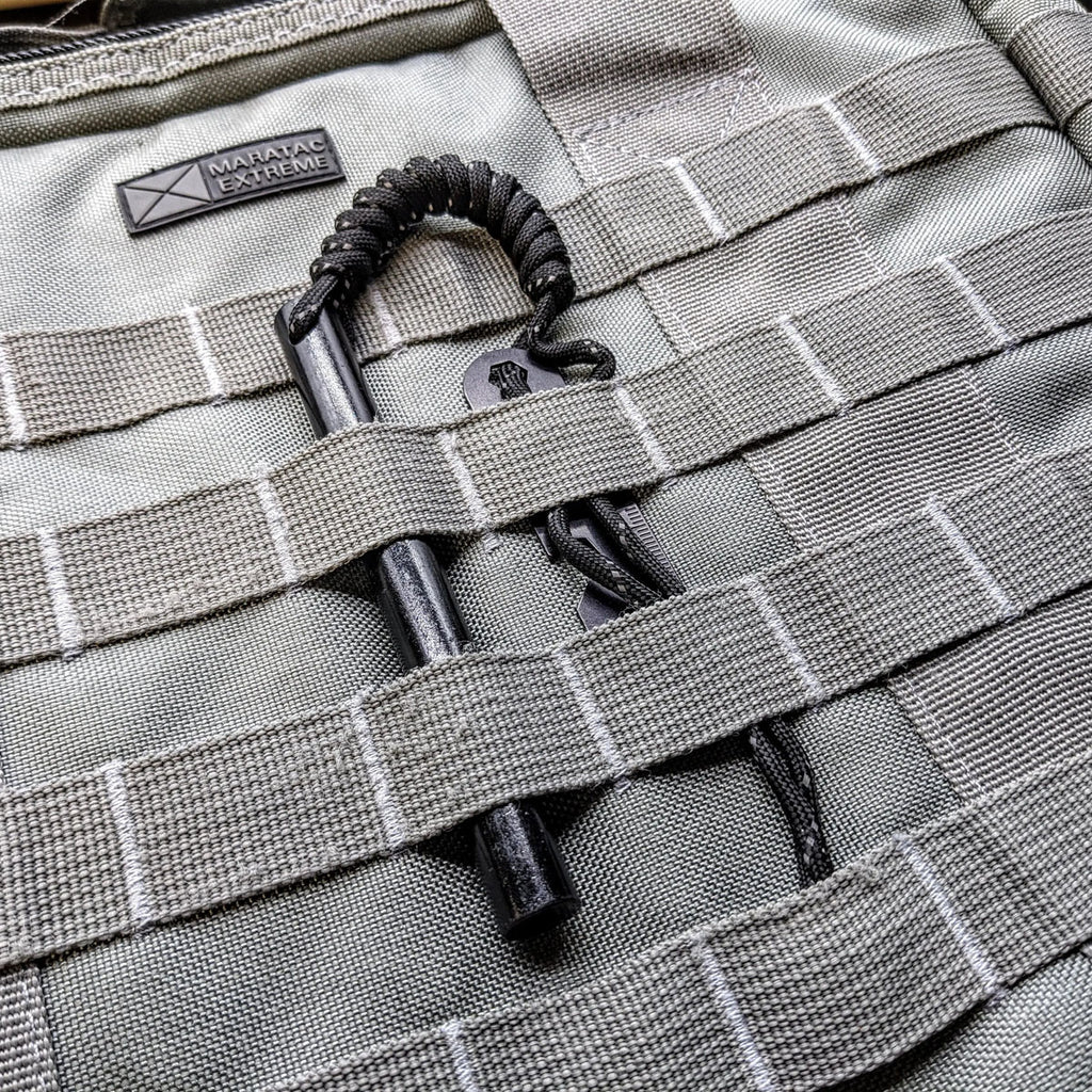 Maratac Ferrocerium Rod And Striker - Eldstål Med EDC-verktyg - SLIMS.SE MOLLE WEBBING