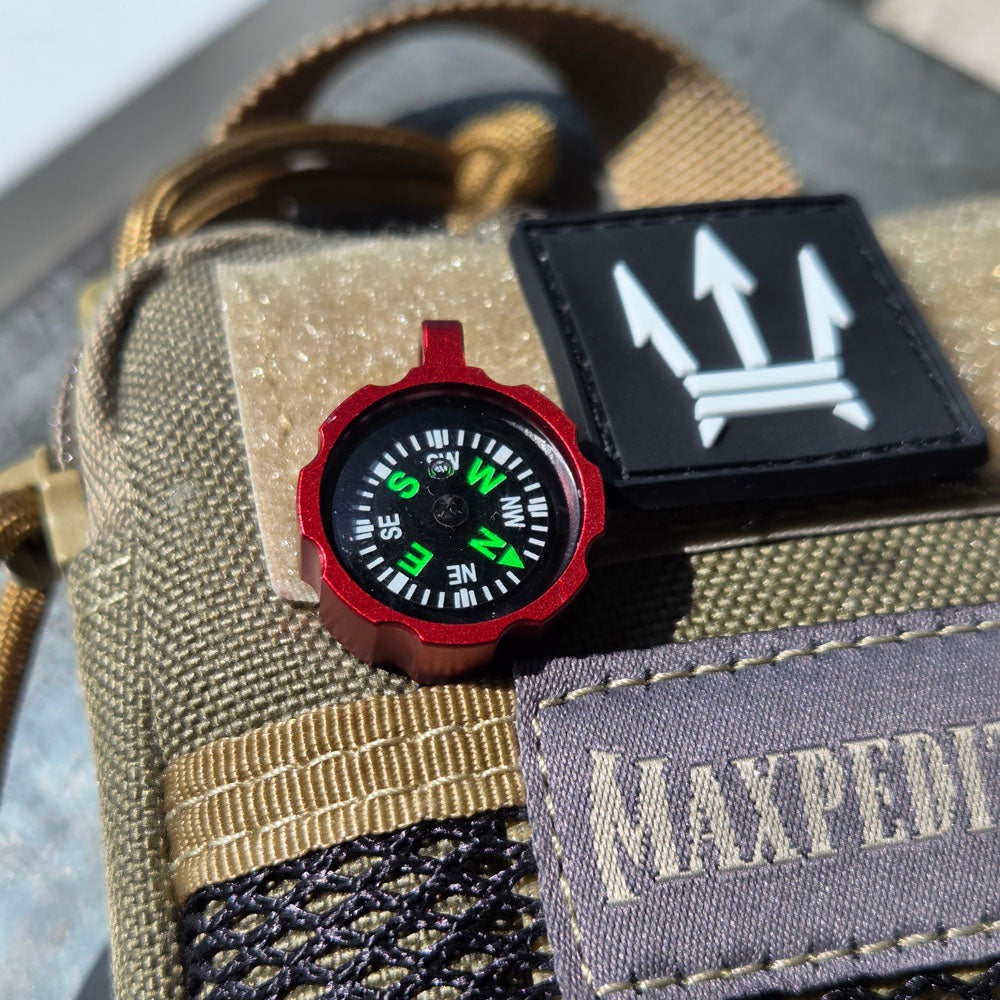 Maratac Rugged Anodized Companion Compass Gen 2 - Kompass Av Aluminium
