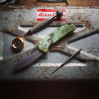 Maratac Ti Picky Titanium - Tandpetare Av Titan EDC DUMP Kubey Knife mässingskompass - SLIMS.SE