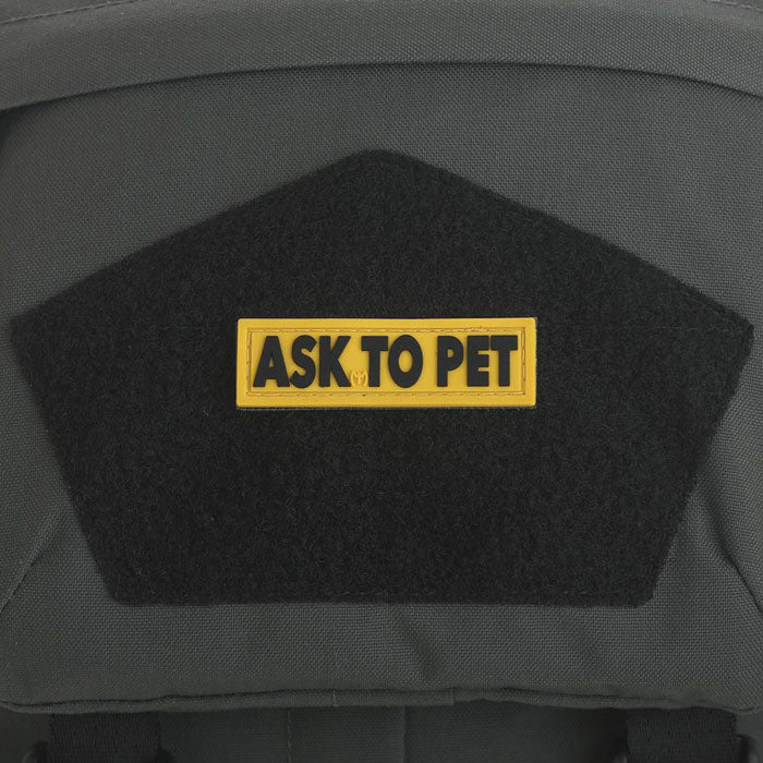 Maxpedition Ask To Pet Patch - Full Color