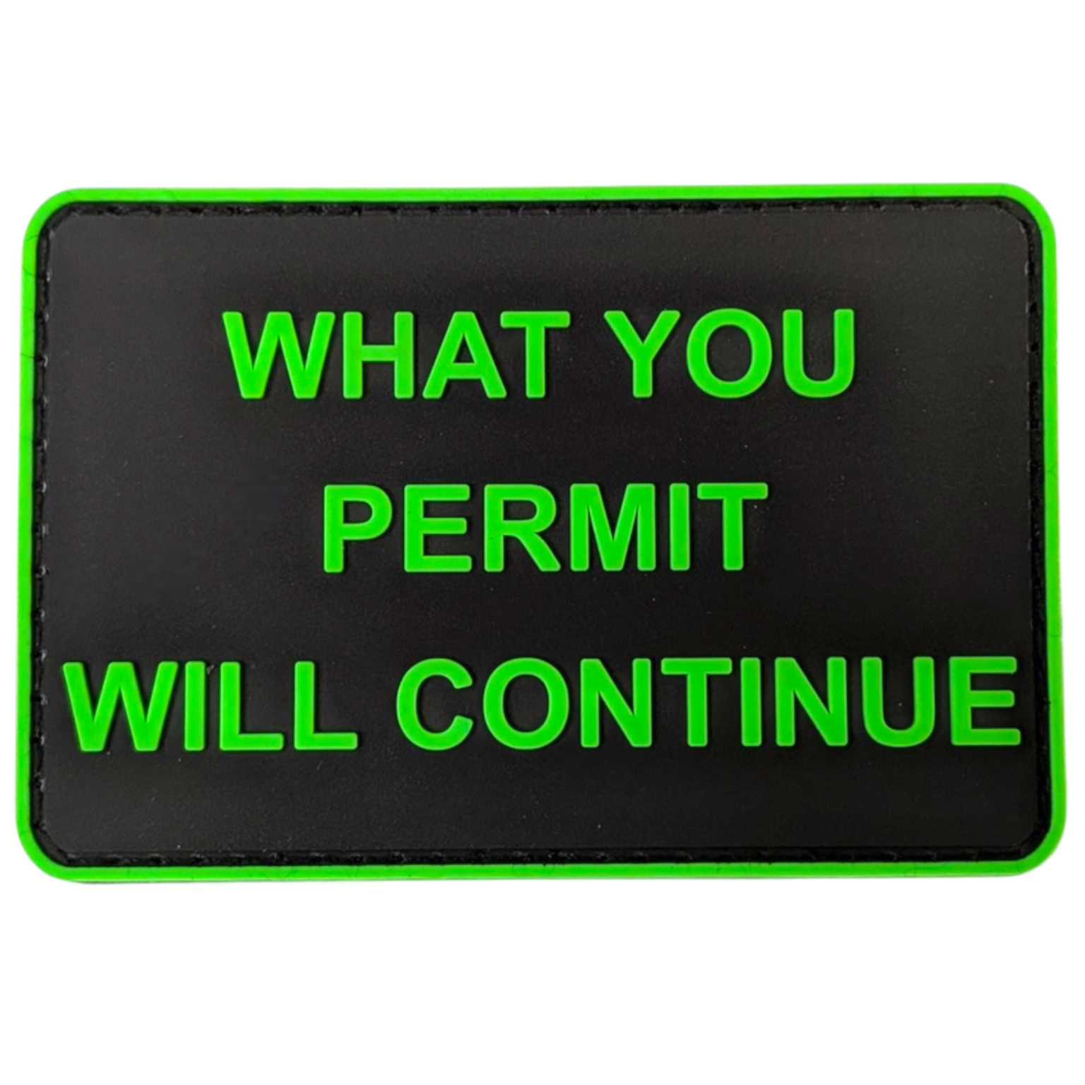 Maratac Patch - What You Permit Will Continue