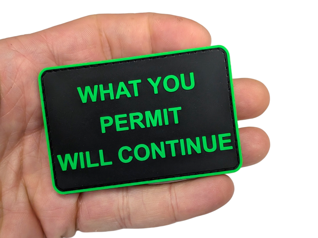 Maratac Patch - What You Permit Will Continue