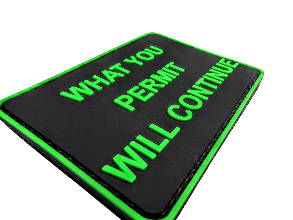Maratac Patch - What You Permit Will Continue