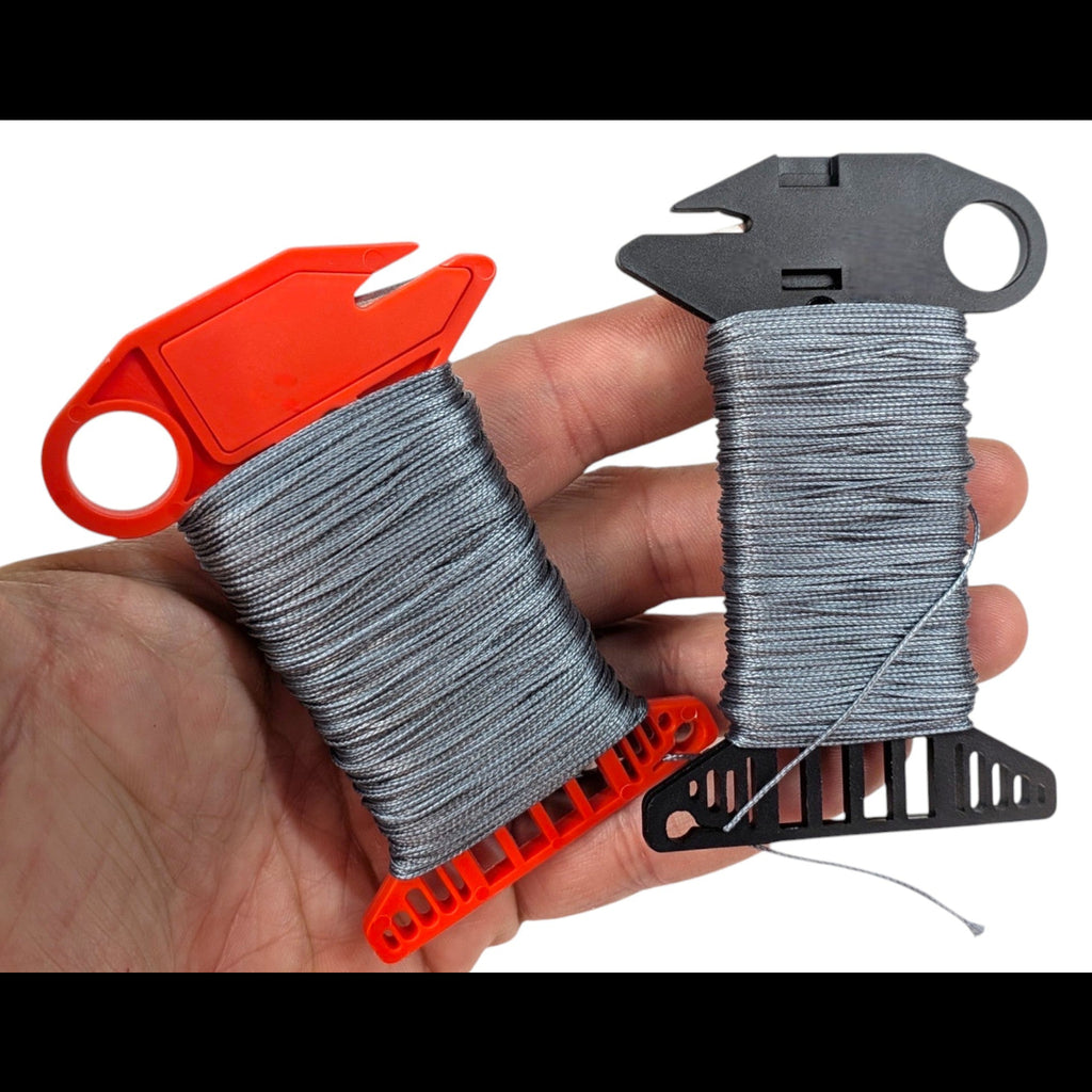 Maratac TidyTether With 100 Feet Armada-Weave - All-in-One Cord Cutter & Organizer - Linhållare Med Armadatråd - VÄLJ FÄRG