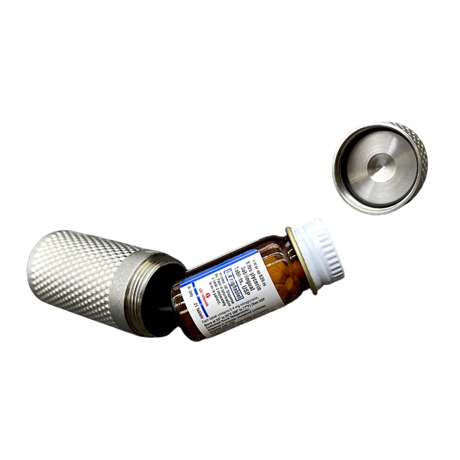 Maratac XL Piccolo Nitro Vault Titanium Capsule V2 Nitrol Bottle SLIMS.SE