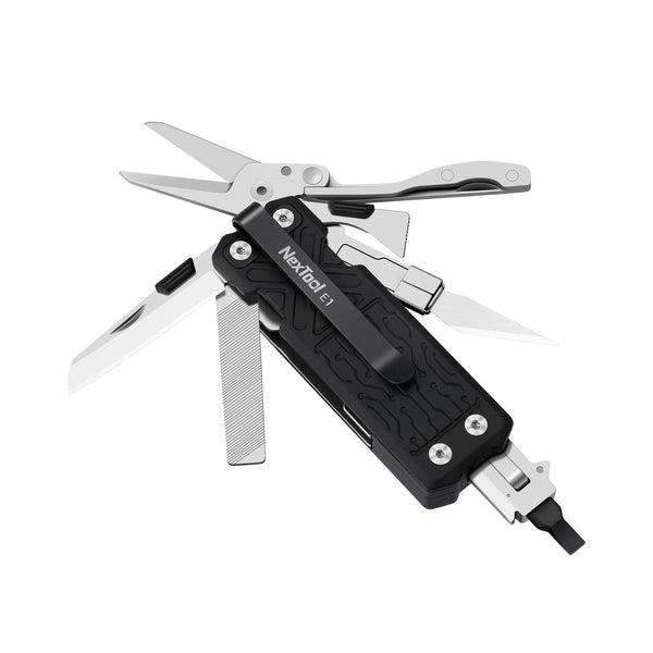 NexTool E1 Pocket Tool - Multiverktyg Med Rakbladskniv