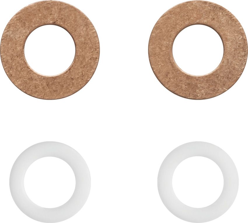 QSP Knife Penguin V2 Washer Set - Brickor Av Brons Och Teflon Till QSP-kniv