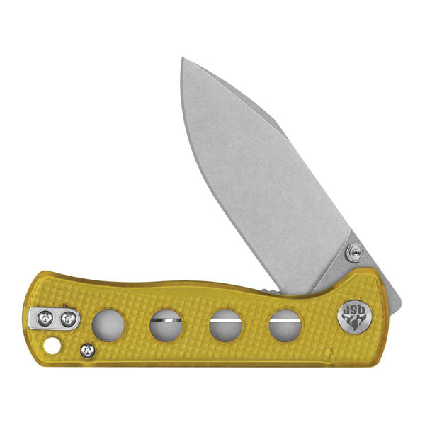 QSP Knife Canary Liner Lock Ultem 14C28N