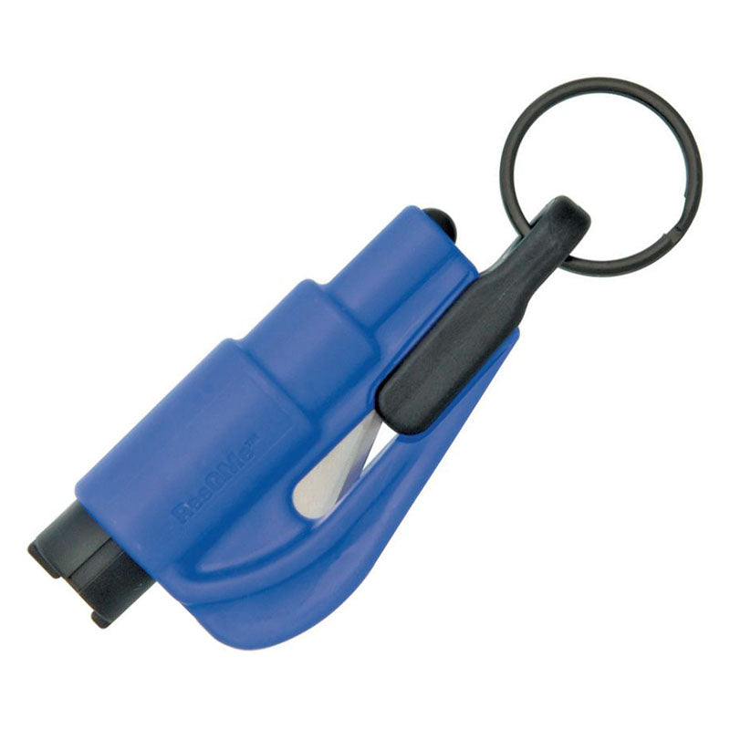 ResQMe Keychain Tool - Glaskross Och Bältesskärare - VÄLJ FÄRG