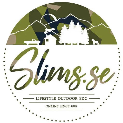 SLIMS.SE Logo Sticker 8 cm - Olika Varianter - SLIMS.SE - VITCAMO