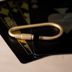 Maratac Screw Link Solid Brass - Nyckelring Av Mässing - SLIMS.SE - MÄSSING