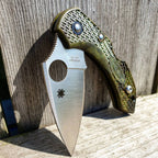 Spyderco Dragonfly 2 VG-10 FRN - Zome Green