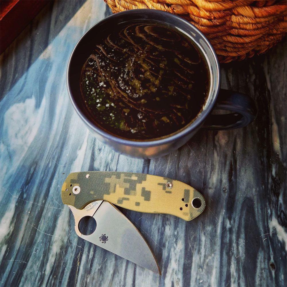 Spyderco Para 3 - G10 Camo CPM S45VN