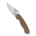 Spyderco Para Military 2 Cru-Wear - PM2 Brown Canvas Micarta