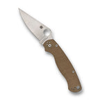 Spyderco Para Military 2 Cru-Wear - PM2 Brown Canvas Micarta