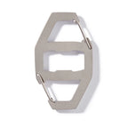 Vargo Titanium Binary Carabiner - Karbinhake Av Titan Med Dubbla Grindar Och Kapsylöppnare