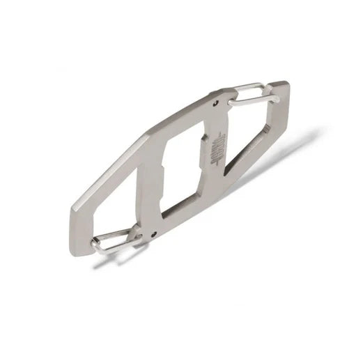 Vargo Titanium Binary Carabiner - Karbinhake Av Titan Med Dubbla Grindar Och Kapsylöppnare