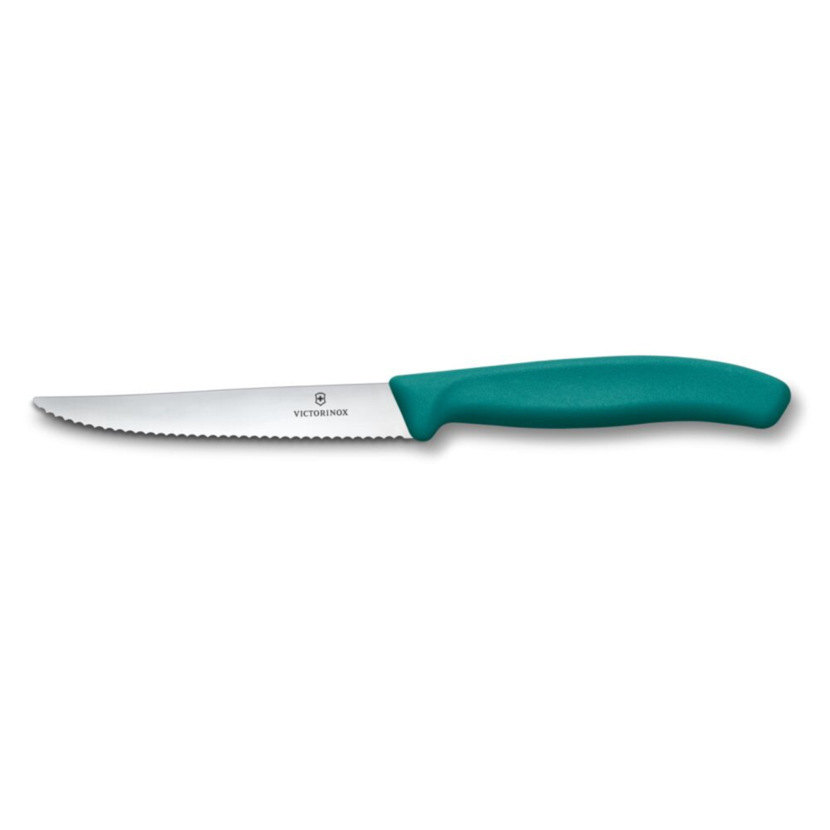 Victorinox Swiss Classic Steak & Pizza Knife 11 Cm - Tandad Kökskniv – Kale Green Grön - SLIMS.SE