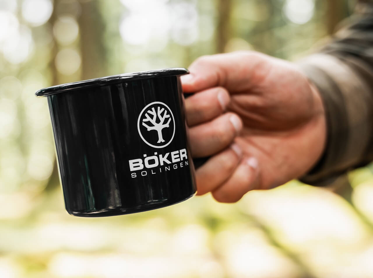 Böker Solingen Enamel Mug - Emaljmugg