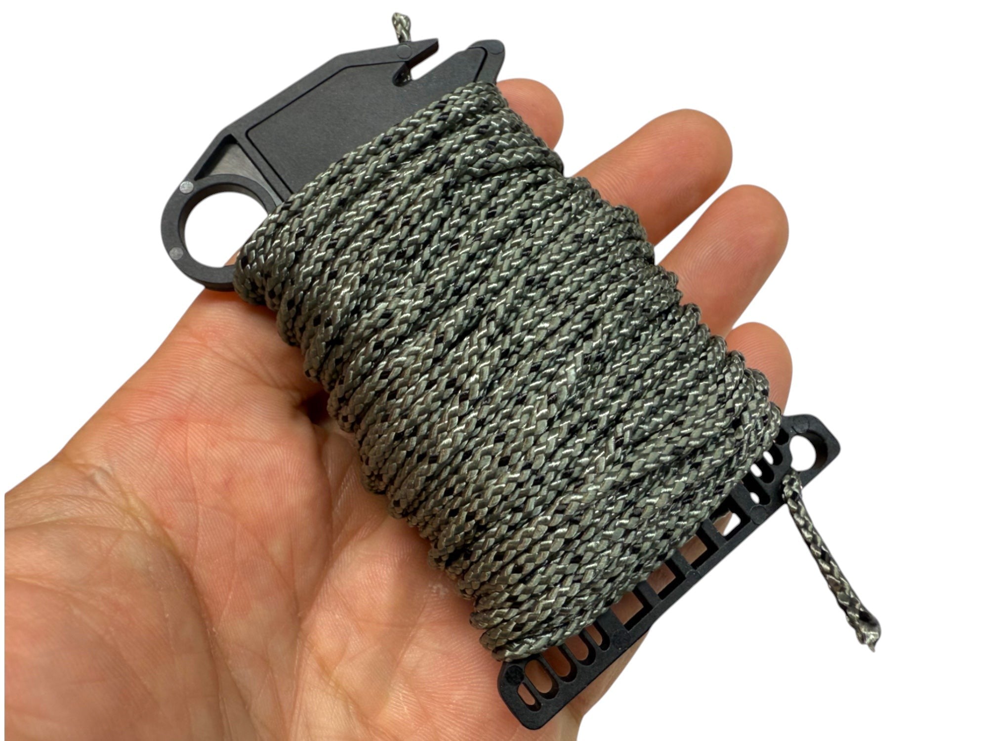 Maratac TidyTether With 100 Feet Armada-Weave - All-in-One Cord Cutter & Organizer - Linhållare Med Armadatråd - VÄLJ FÄRG