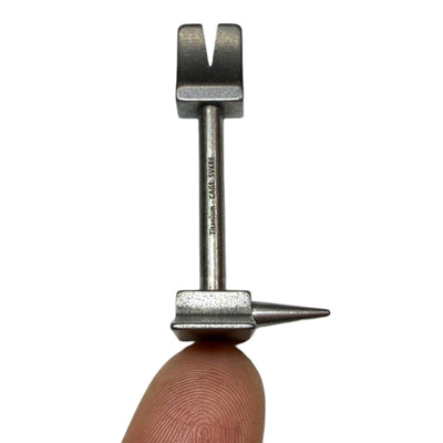 Maratac 2" Ti Hooligan Forced Entry Tool Worlds Smallest Titanium Pry Bar - Minibräckjärn Av Titan