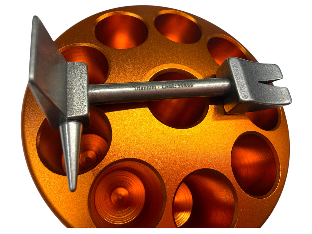 Maratac 2" Ti Hooligan Forced Entry Tool Worlds Smallest Titanium Pry Bar - Minibräckjärn Av Titan