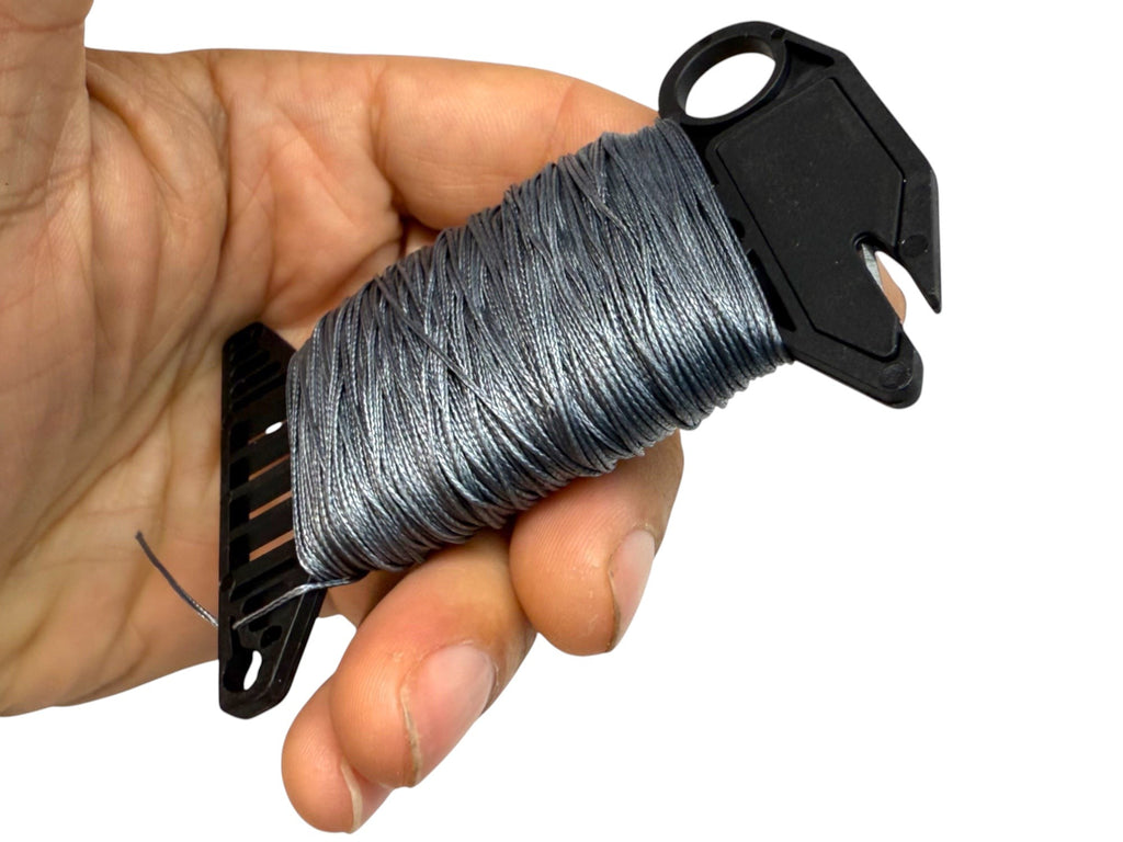 Maratac TidyTether With 100 Feet Armada-Weave - All-in-One Cord Cutter & Organizer - Linhållare Med Armadatråd - VÄLJ FÄRG