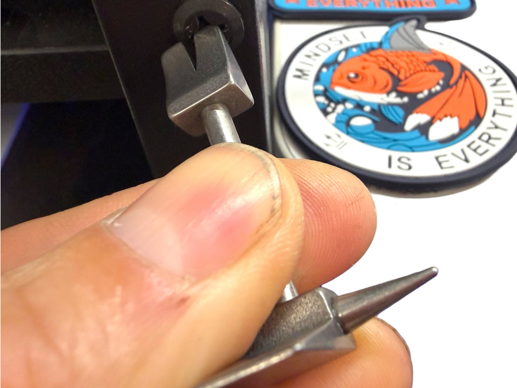 Maratac 2" Ti Hooligan Forced Entry Tool Worlds Smallest Titanium Pry Bar - Minibräckjärn Av Titan