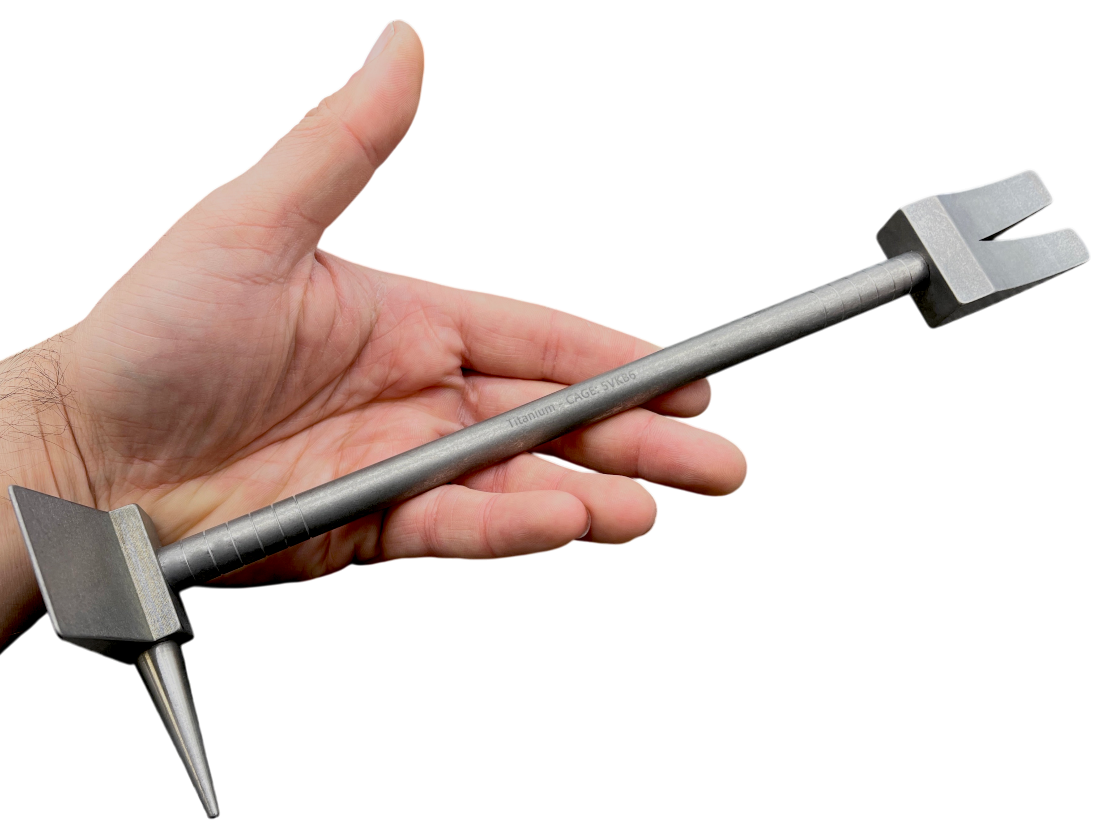 Maratac 12" Hooligan Tool XL Titanium Pry Bar - Bräckjärn Av Titan